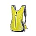 Produktbild Fahrradrucksack 14L, Sborter Wasserdichte Laufrucksack, Ultraleicht Reiserucksack, Klein Sport rucksack für Biken Skifahren Joggen Camping Wandern Schule Trekking Bergsteigen, Reflektierende Streifen für sicheres Nachtfahren, Gelb