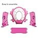 Karibu Cushion Step Potty with Step Ladder (Pink)