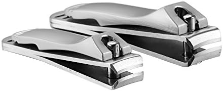 Nail Clippers, Shovan Fingernail Toenail Clipper Cutter Nipper Set Stainless Steel Nail Clipper Manicure Trimmer Tool Easy Clipping of Thick Nails