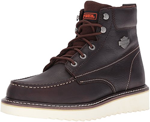 Preisvergleich Produktbild Harley Davidson , Herren Sicherheitsschuhe Braun dunkelbraun