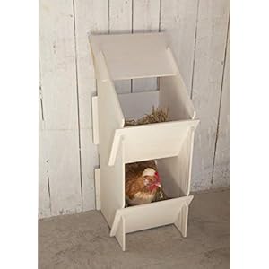 Kerbl 73005 - Nido per Gallina, in Legno, Non Montato, 30 x 35 x 83 cm