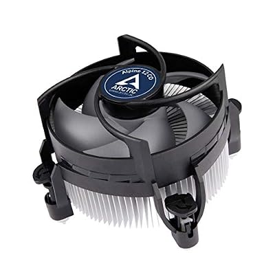 ARCTIC Alpine 12 CO - Refroidisseur Silencieux - Ventilateur CPU pour Un Fonctionnement continu - pales 92mm - Fonction PWM - Aluminium - 2 000 RPM