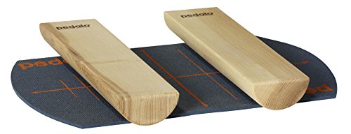 Pedalo® Fußwalzen I Beinachsentraining I Fußverschraubung I Fußdehnung I Fußkräftigung I Fußtrainer Holz