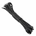 Produktbild ProGoods 2X Campingschnur 31m (100ft) schwarz, 4mm Durchmesser, 7-Stränge, 249kg Zugkraft, Nylon Outdoor-Seil aus Paracord, Survivalkit, zum Zelten, Garten, Fischen, reißfest, hohe Belastbarkeit