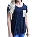 Produktbild BHYDRY Mode Frauen Kurzarm T-Shirt Casual Tops Lose Top Bluse