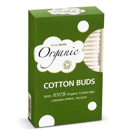 Org Cotton Buds (200's) x 6 Pack