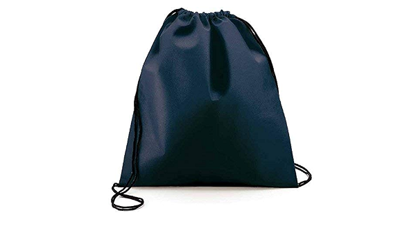 100 pezzi di Sacca Zaino con lacci,in TNT,Ultraleggera mis.37 x 41,Ultra  leggero lifestyle viaggio borsa borsetta palestra zaino a spalla trend  sport per uomini donne ragazzi ragazze bambini (blu) : Amazon.it: Valigeria