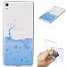 Produktbild Anlike Handy-Hülle TPU Silikon Sony Xperia XA (5 Zoll) Hülle, Etui Protective / Case / Cover / Zubehör / Silikon hülle / Schutz-Cover / Backcover Schale - Dolphins Dance