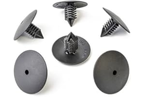 MYBA-S Radlauf Tannenbaum Clips in Schwarz 10 Stück