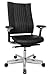 Produktbild Topstar BG39LA80 Bürodrehstuhl New Alu Art Ultimate S, Bezug Leder schwarz