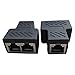 Produktbild Mountxin RJ45 1-2 - Port - Buchse an Buchse Netzwerk - Ethernet - Buchse LAN - Splitteradapter - Schwarz