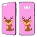 Produktbild Handyhülle Wald Tier für Samsung Silikon Fuchs Waschbär Kinder süß Herbst Tiere Plüschtier, Hüllendesign:Design 3 | Silikon Schwarz, Kompatibel mit Handy:Samsung Galaxy S10