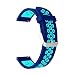 Produktbild Big-Mountain Für Samsung Galaxy Watch 46MM, Silikonband, Doppeltes Handschlaufe Ersatz Armband Strap, Farben-Sport Uhr Einzigartiges Bügel Ersatzarmband, 22mm (M)