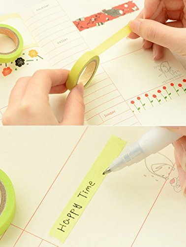 10Rollos Westeng Pegatinas Cintas Decorativas Washi Tape Arco Iris Rollos De Manualidades DIY Papel Cintas Adhesivas reviews 10Rollos Westeng Pegatinas Cintas Decorativas Washi Tape Arco Iris Rollos De Manualidades DIY Papel Cintas Adhesivas