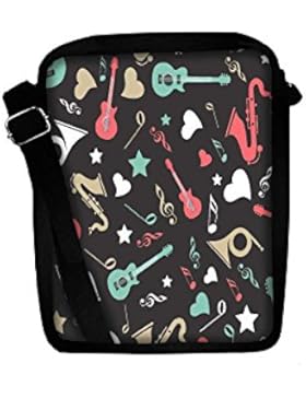 Snoogg , Damen Umhängetasche mehrfarbig multi