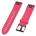 Produktbild Altsommer10 Farben 20mm für Garmin Fenix 5S Plus Armband Silikon Sportarmband Uhrenarmband mit 2 Schraubendreher Armband für Damen Herren 5.31 Zoll-8.26 Zoll (135mm-210mm) (Hot Pink)