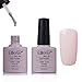 Elite99 Varnish Gel Nail Polish Soak Off UV LED Nail Art Manicure 7.3ml Clear Light Pink (40504)