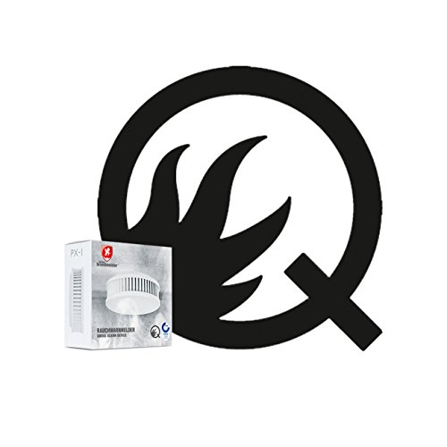 12-er Set Kleiner Brandmeister Rauchmelder PX-1 mit 10 Jahres-Batterie - 5