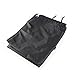 Beard Apron Gather Cloth Bib Facial Hair Trimmings Catcher Cape Sink (Black)