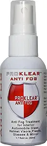 PROKLEAR Anti-Fog Defog System for Windshield - Defogger Spray - 50ml Pack