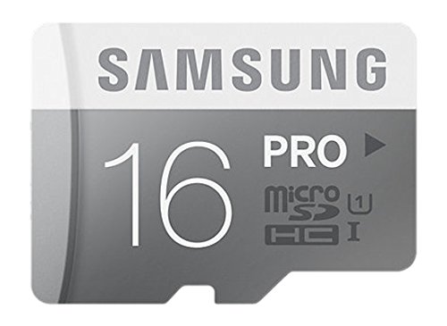 Samsung Memory 16GB PRO MicroSDHC UHS-I Grade 1 Class 10 Speicherkarte Memory Card ohne Adapter