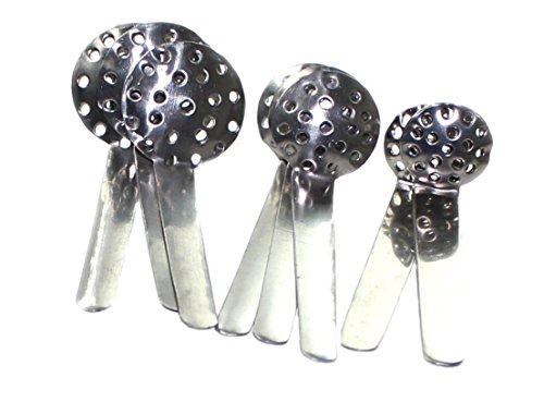 budawi® – Spoon Screen 15mm Einhängesiebe für Wasserpfeifen Einlegesiebe, Glasbong (25 Stück) - 2