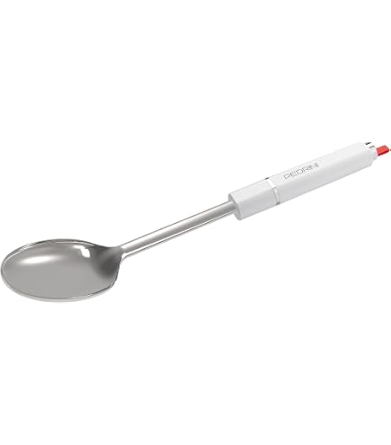 Pedrini Lillo Next Frusta Da Cucina Media - Acciaio Inox, Manico Bianco, 28.5x6.5x6 Cm