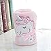 Produktbild yuhiugre Decke für Kinder, niedliches Einhorn, Cartoon-Decke, Flanell-Decke, Plüschbett, Kinderbett, Kinderbett, Kinderwagen, Kinderbett, Babybett, weich, kuschelig, Mikrofaser, massiv 100 x 80 cm H02