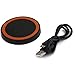 Generic Universal QI Wireless Charger Charging Pad Plate for Phone Orange Circle RS.385.00