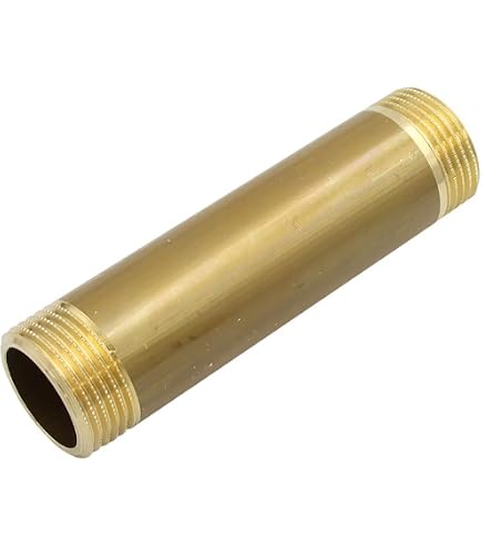 MegaHaustechnik Doppelnippel 1/2" AG X AG, 150 Mm Lang, Aus PP-Kunststoff – Für Trinkwasser Geeignet