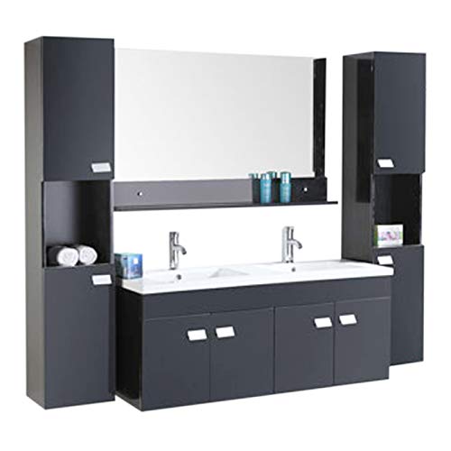 Grafica ma.ro srl mobile bagno arredo bagno completo modello elegance 120 cm lavabo rubinetto incluso