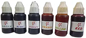 Phobis Color Pigment for Candle Making (Set of 6) 10 ml Each