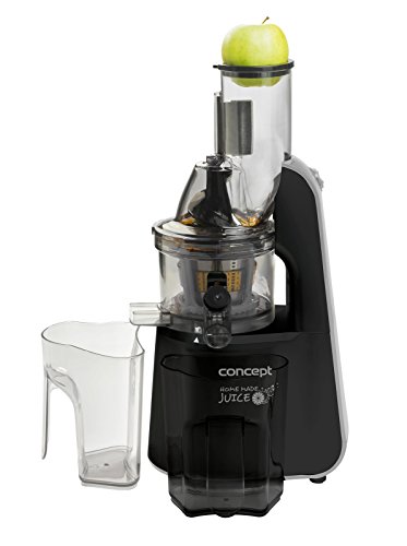 CONCEPT Hausgeräte lo7067 Slow Entsafter für Johannisbeeren, schwarz / silber - 3