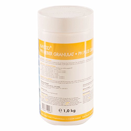 1 x 1 kg pH Plus Granulat - Ph-Heber - für Pools - VERSANDKOSTENFREI - in der handlichen 1 kg Dose