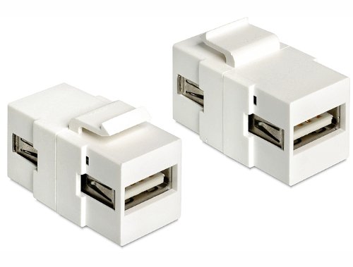 DELOCK Keystone USB2.0 A Buchse > USB2.0 A Buchse