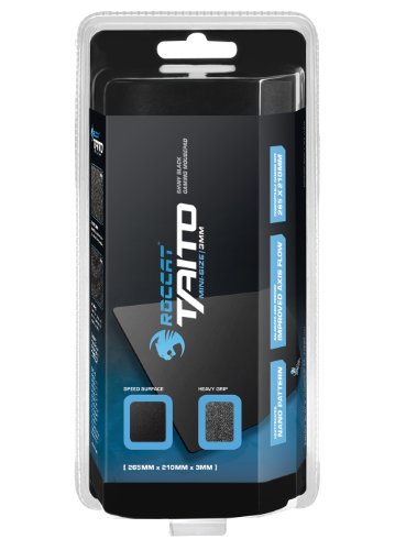 Roccat Taito Gaming Mauspad (Mini-Size, 265x210mm, 3mm) schwarz - 4