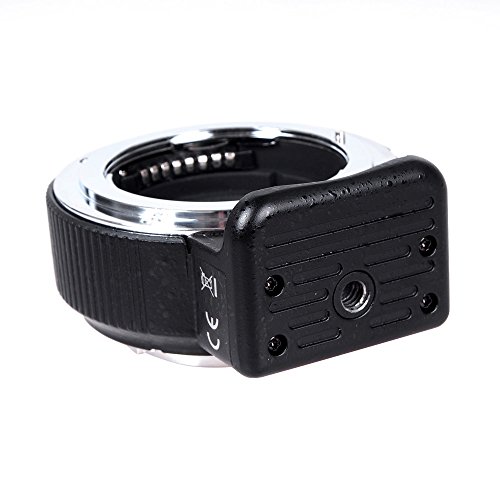 Andoer Commlite ENF-E1 Lentille Electrique Adaptateur de Montage Bague AF Auto Focus VR R  glable Ouverture Exposition pour Objectif Monture Nikon F Sony E-Mount Cam  ra