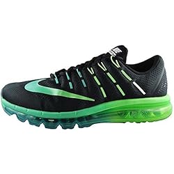 Nike Air MAX 2016, Zapatillas de Running para Hombre, Negro (Black Midnight turq), 41 EU