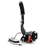 freno de mano usb ps4 Ajuste de altura flexible para la altura de funcionamiento de diferentes soportes de volante, reapareando realmente el freno de mano que deriva en coches de carreras o de rally.