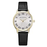 letter54 Herren Uhren Angebote Swatch Uhren Damen Outdoor Uhr Automatik Fitness Watch Fashion Armband Fitness Uhr Rund Roman Scale Mode Neue Wilde Männer Und Frauen Paar Ledergürtel Quarzuhr