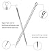 Bestidy Blackhead Remover Pimple Acne Extractor Tools Comedone Removal Kit Treatment for Blemish, Whitehead Popping, Zit Removing -with a Leather Case (Silver)