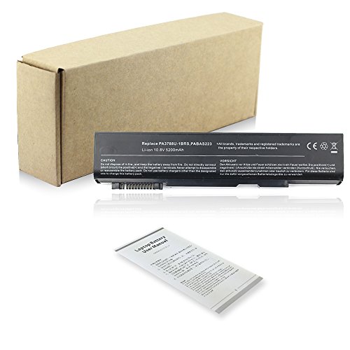 New Laptop Battery For TOSHIBA Satellite Pro S500-131 Satellite Pro S500-140 Satellite Pro S500-14Z Satellite Pro S500-15C Satellite Pro S500-11C Satellite Pro S500-11T Compatible With Part Numbers PABAS223 PABAS223 PA3788U-1BRS PA3788U-1BRS PA3788U-1BRS PABAS223 [10.8V 6cells Li-ion 5200mAh] - 7