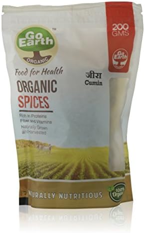 Go Earth Organic Cumin (Jeera) Seeds 200g