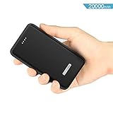 power bank 20000mah xiaomi 【Schnellladetechnologle/4 LED-Anzeigen】: Power bank 20000mah mit Zwei USB-Anschlüsse in Kombination,Ladegeschwindigkeit von bis zu 2.4 A pro Port oder 4.8 A insgesamt. Die LED-Anzeige zeigt die verbleibende Energie beim Laden an, um sicherzustellen, dass Sie über die verfügbare Energie Bescheid wissen.