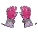 Phenovo Women Winter Sports Waterproof Motorcycle Ski Gloves - Rose Red Printing M RS.1060.00