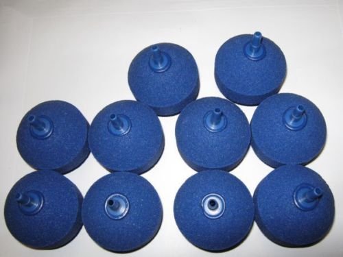 10 x Ausströmer-Steine rund ca. 50 mm Durchmesser