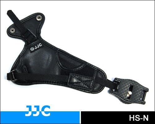 JJC Genuine Leather Camera Hand Strap Compared to Nikon AH4 D3 D3S D3X D7000 D300S
