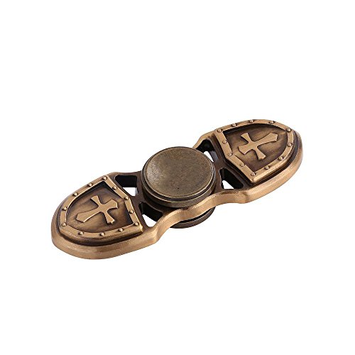ESONIC Antique Alloy Fingertip Gyro The Crusader Hand Spinner EDC Toy Finger Spinner Gyro Focus Bearing Toy (gold) ESONIC Antique Alloy Fingertip Gyro The Crusader Hand Spinner EDC Toy Finger Spinner Gyro Focus Bearing Toy (gold)