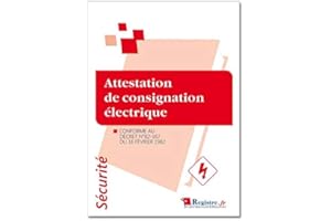 REGISTRE.FR Attestation de Consignation Electrique - P065