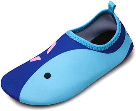 Msjenny Water Sports Shoes Quick-Dry Aqua Yoga Socks Lightweight Slip-on Barefoot Shoes Outdoor Beach Swimming For Men Women Kids